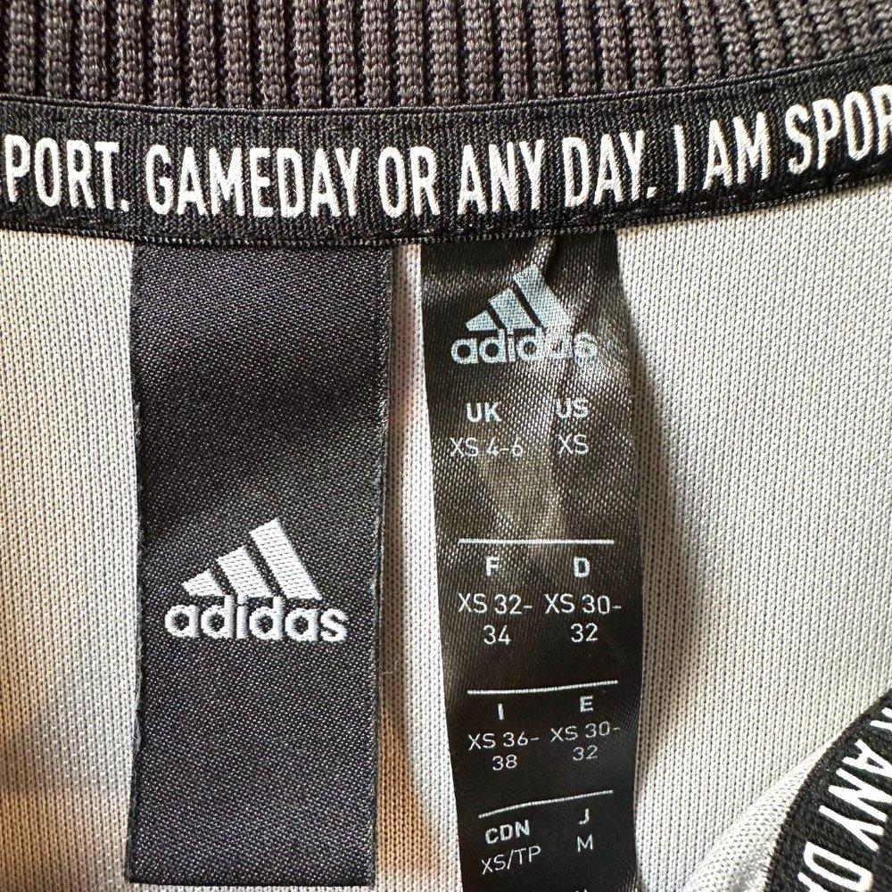 NWOT Adidas zip-up Jacket- Roses - Picture 3 of 4